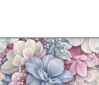 Hand drawn Spring florals - Adhesive Vinyl Wraps