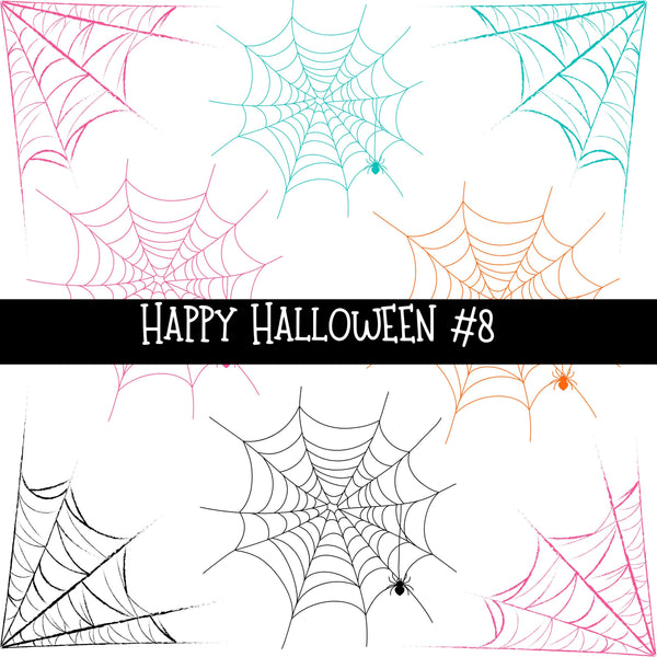 Happy Halloween UV DTF Decal sheets 8 Designs available