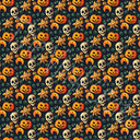 Happy Halloween - Adhesive Vinyl 12x12 Sheet