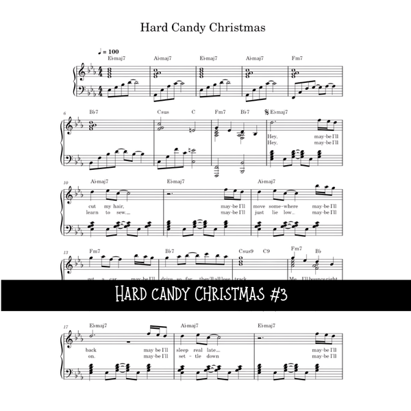 Hard Candy Christmas UV DTF Decal sheets 5 Designs available