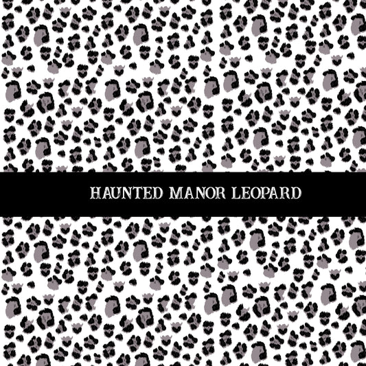 Haunted Manor Leopard Decal sheet UV DTF Decal sheet