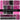 Haute Pink Couture  Patchwork precut vinyl sheet available in 12x12 or 6x6 sizes