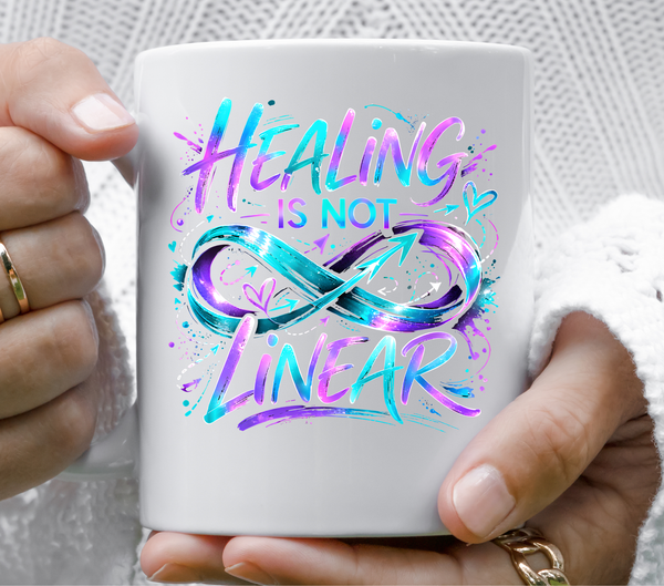 Healing is not Linear- UV DTF Decal