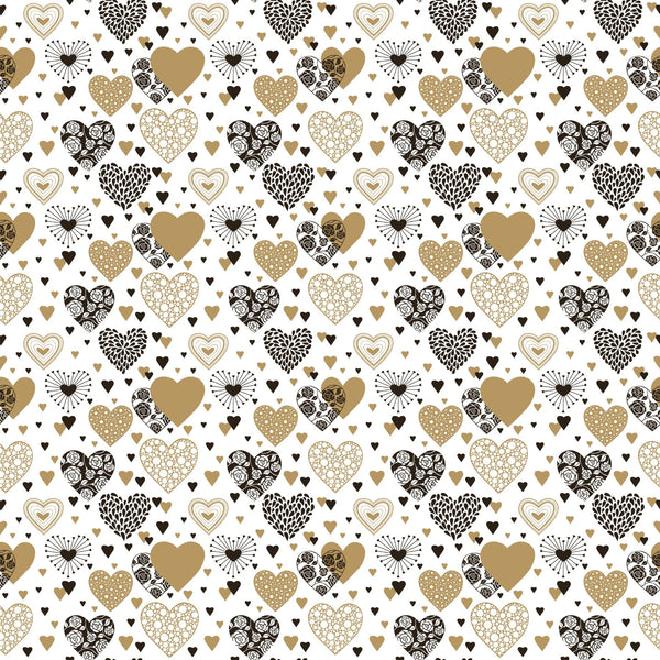 Hearts Of All Kinds - Adhesive Vinyl Sheets