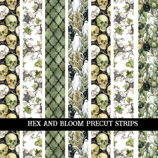 Hex and Bloom precut Strips 12x12 vinyl sheet