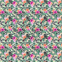 Hibiscus Zebra - Adhesive Vinyl Sheets