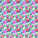 Hibiscus and Palm - Adhesive Vinyl 12x12 Sheets