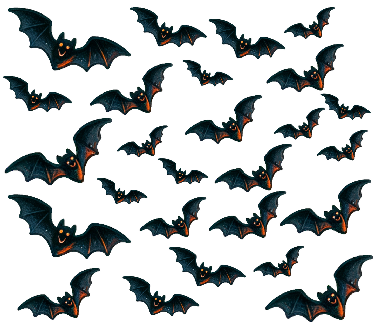 Bat - UV DTF Decal sheet