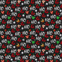 Ho Ho Ho Mouse - Adhesive Vinyl Sheets