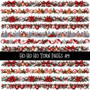 Ho Ho Ho Torn Pages UV DTF Decal sheets 11 Designs available