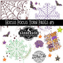 Hocus Pocus Torn Pages UV DTF Decal sheets 3 designs available
