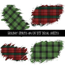 Holiday Spirits UV DTF Decal sheets 5 designs available