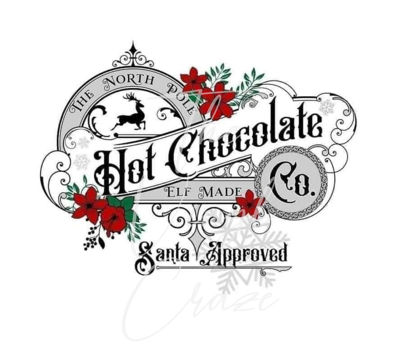 Hot chocolate - UV DTF Decal