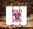 Howdy Valentine Cow - UV DTF Decal