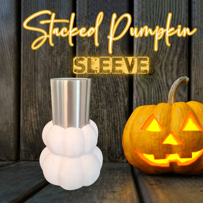 Stacked Pumpkin Tumbler Sleeves