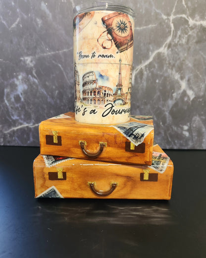 Suitcase - Tumbler Sleeve