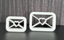 Valentines Day set - Clay Earing Cutters (Set of 5 ) 2 variants