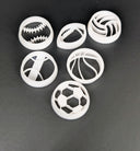 Sports - Clay Earing Cutters (Set of 6 )