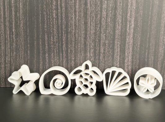 Beach set - Clay Earing Cutters (Set of 5 )