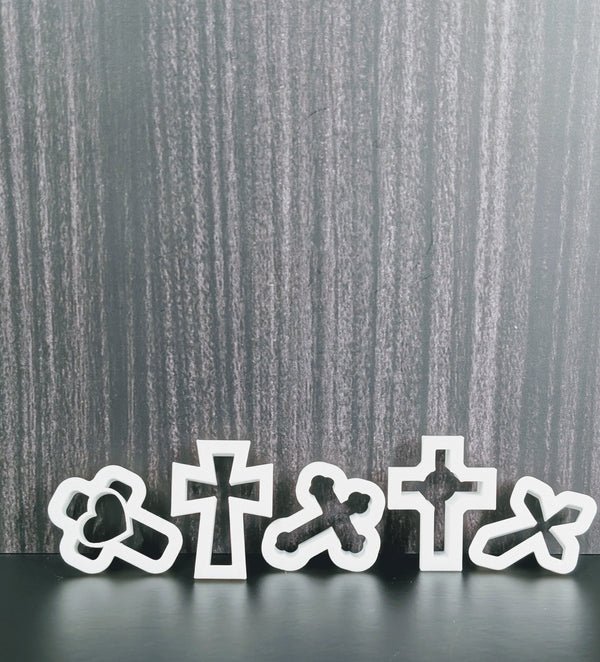 Cross set - Clay Earing Cutters (Set of 5)