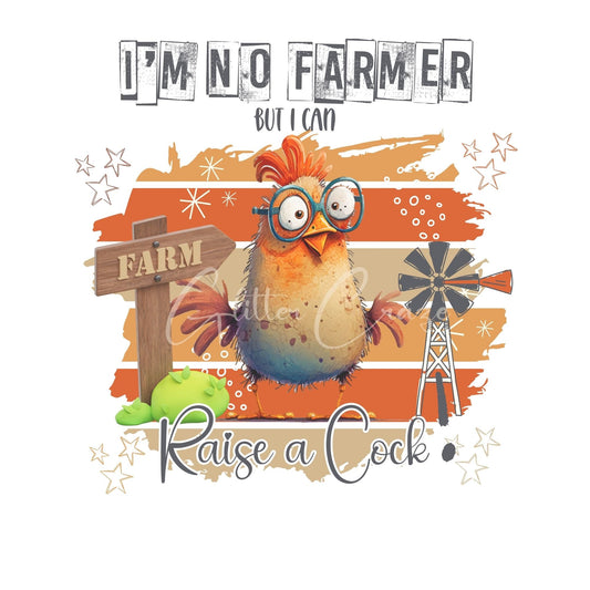 I'm No Farmer - UV DTF Decal