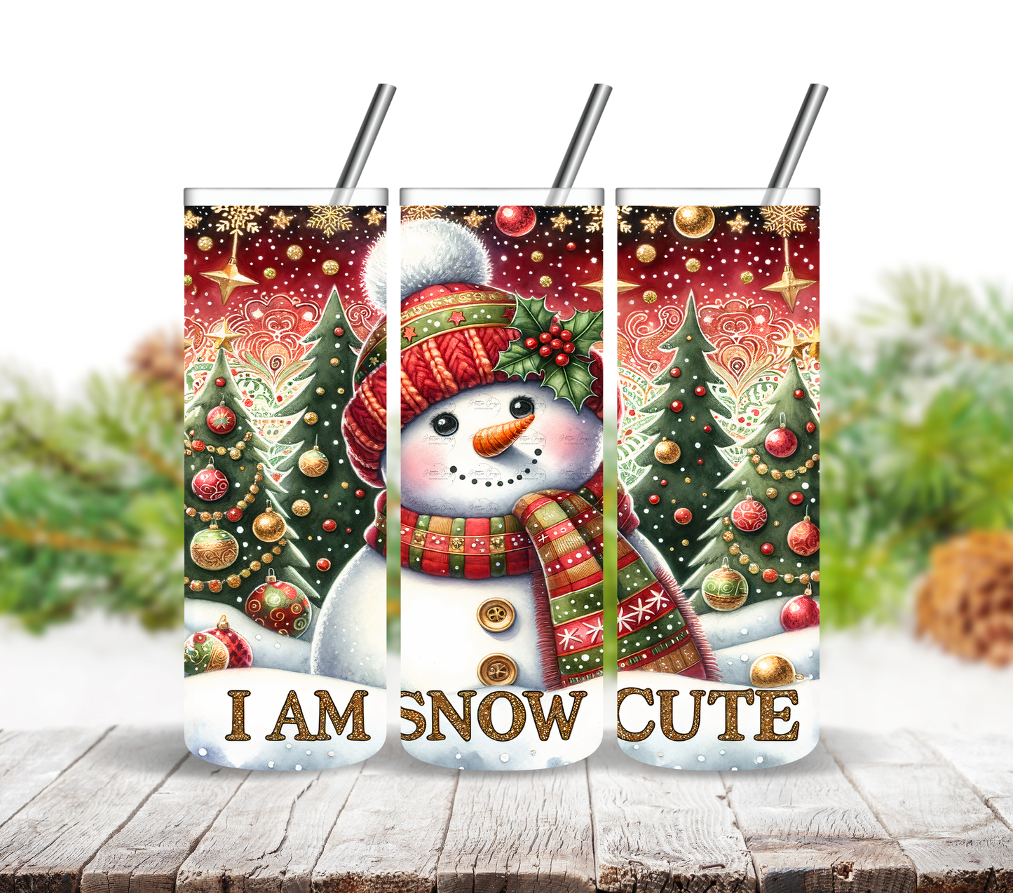 I am Snow Cute - Adhesive Vinyl wrap