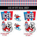 Icee UV DTF Decal sheets Icee UV DTF Decal sheets
