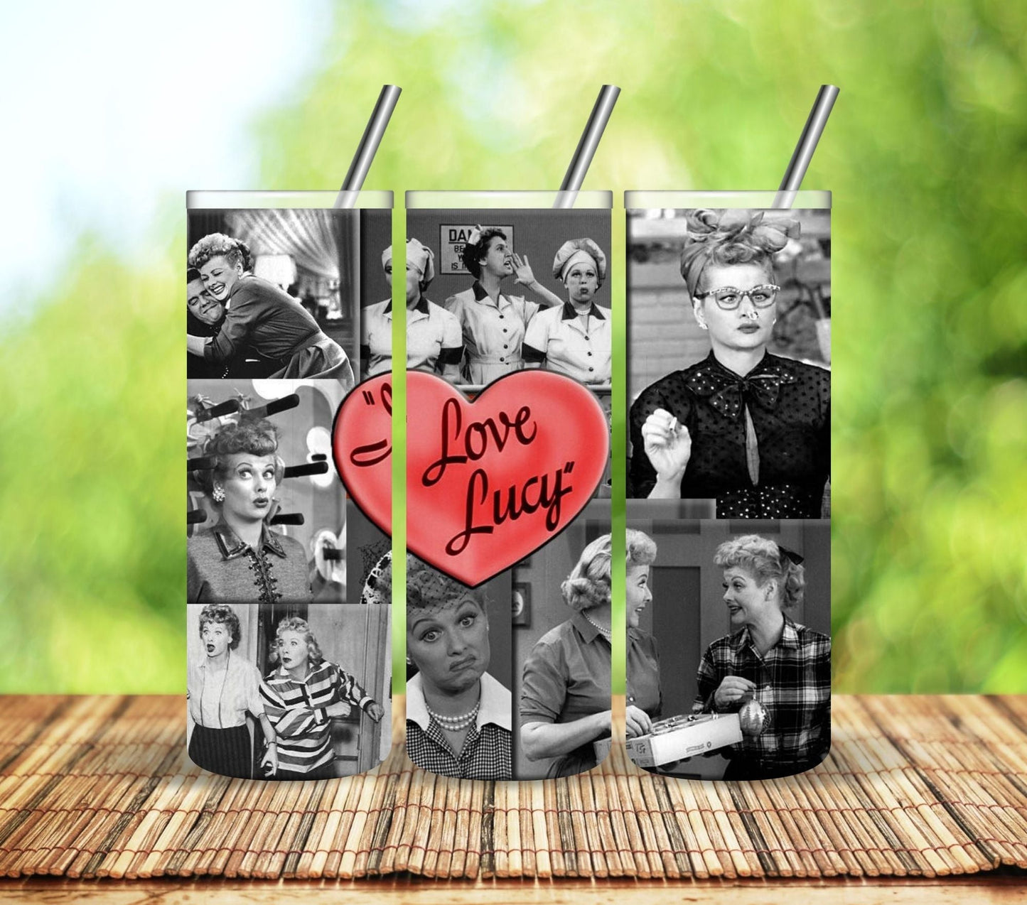 I love Lucy - Adhesive Vinyl Wrap - 2 Designs