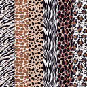 In the Jungle - Adhesive Vinyl 12x12 Sheets 6 Pack