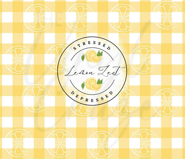 It's Just Lemons - Adhesive Vinyl Wrap