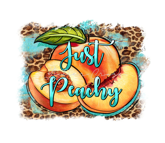 Just Peachy - UV DTF Decal