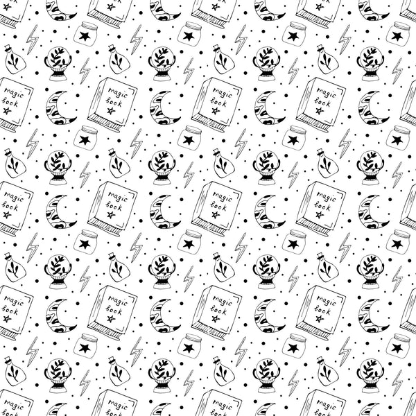 Just Witchy - Adhesive Vinyl 12x12 Sheets - 20 Design Options