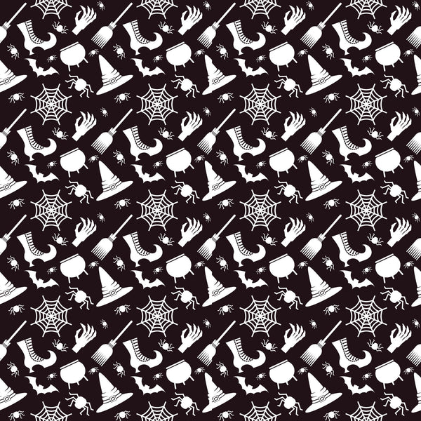 Just Witchy - Adhesive Vinyl 12x12 Sheets - 20 Design Options