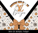Boo in Boojee Vinyl tumbler wraps
