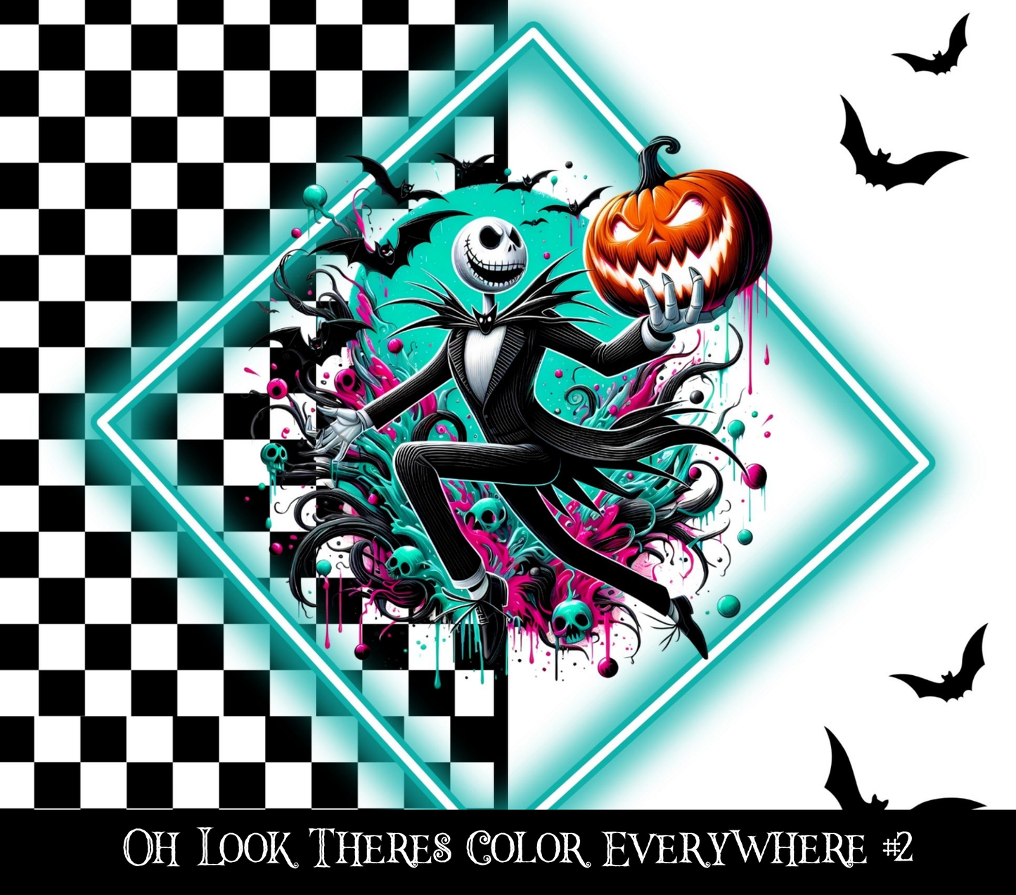 Oh Look Theres Color Everywhere - Vinyl tumbler wraps (6 Variants)