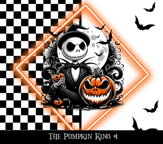 The Pumpkin King - Vinyl tumbler wraps (4 Variants)