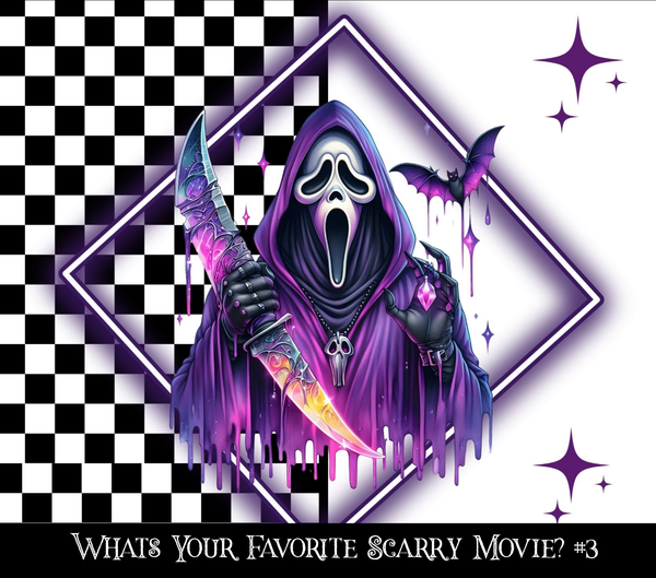 What's your favorite Scarry Movie - Vinyl tumbler wraps (4 Variants)