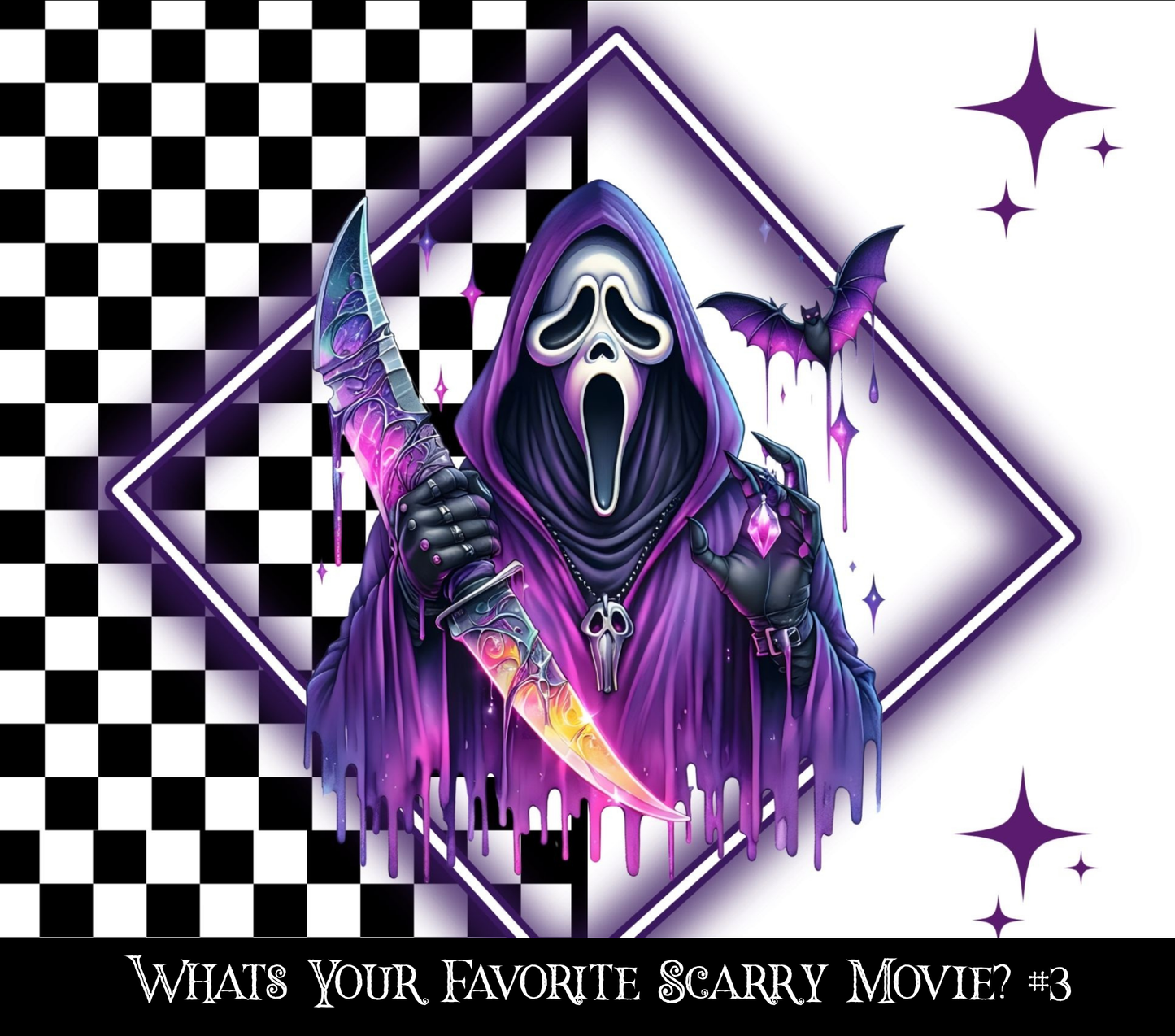 What's your favorite Scarry Movie - Vinyl tumbler wraps (4 Variants)