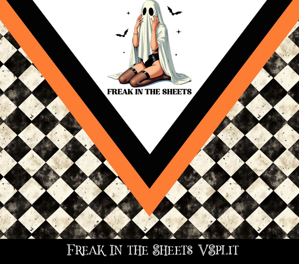 Freak in the Sheets V-Split - Adhesive Vinyl Wrap