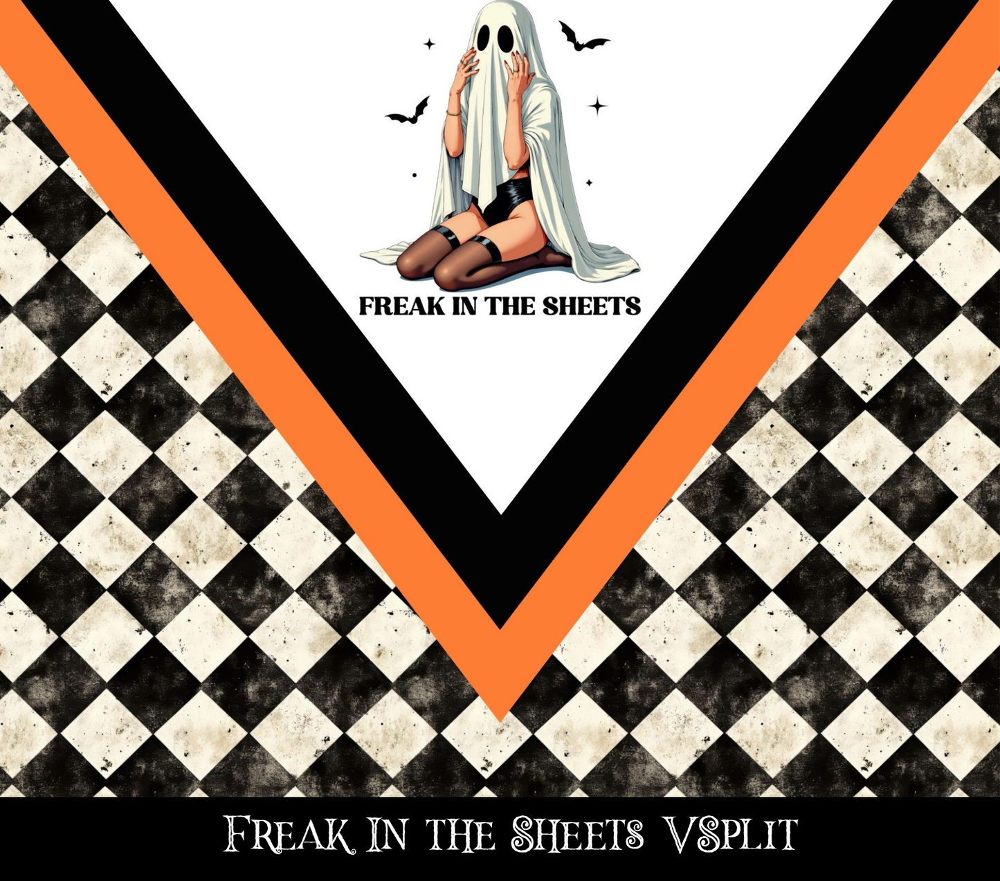 Freak in the Sheets V-Split - Adhesive Vinyl Wrap