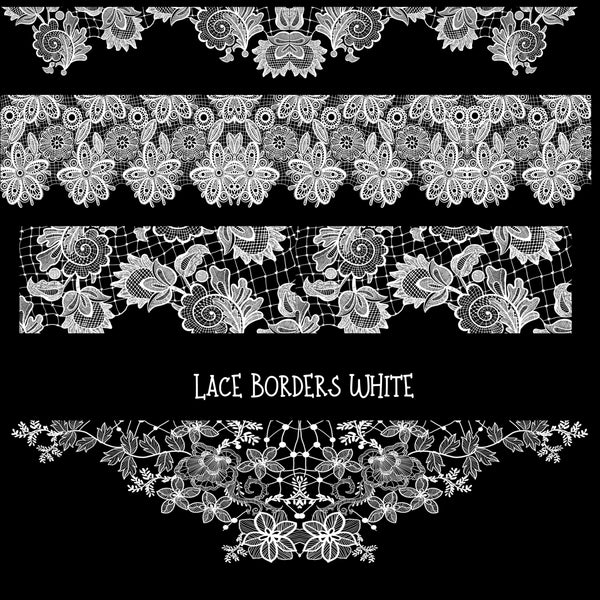 Lace Borders UV DTF Decal sheets