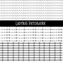 Ladybug Doodle Patchwork Set