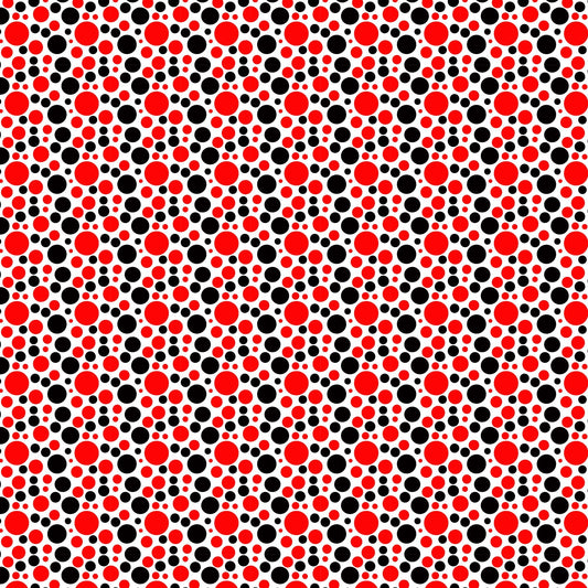 Ladybug Dots - Adhesive Vinyl Sheets