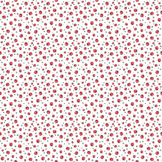 Ladybug Polka Dot - Adhesive Vinyl Sheets