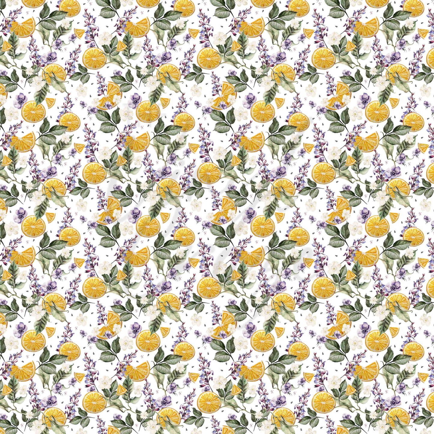 Lavender and Lemons - Adhesive Vinyl Sheets