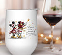 Believe in the wonder of Christmas Mick and Minn UV DTF Decals