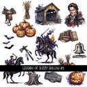 Legends of Sleepy Hollow - UV DTF Decal sheet