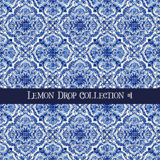 Lemon Drop  Collection vinyl sheets 12 Patterns to choose from