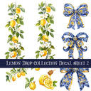 Lemon Drop Collection 3 UV Decal sheets to choose from
