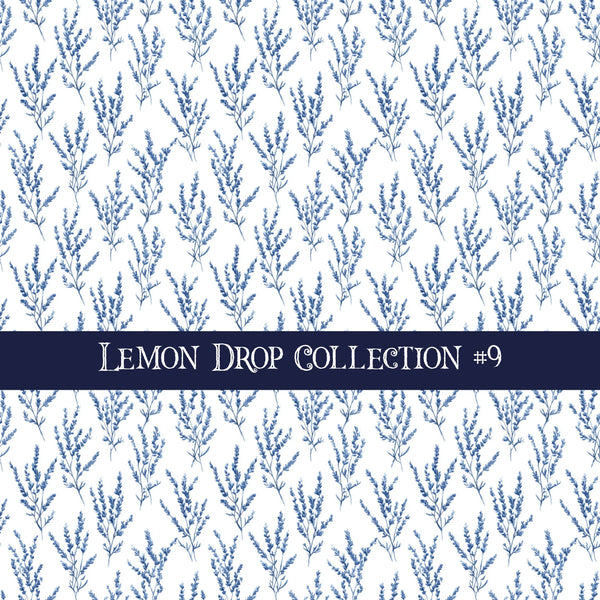 Lemon Drop  Collection vinyl sheets 12 Patterns to choose from